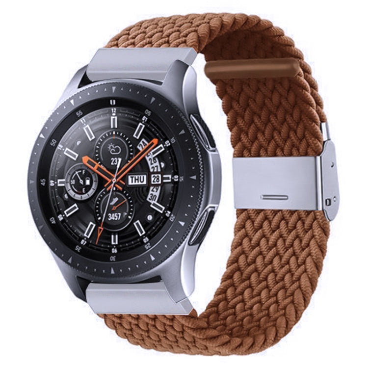 Correia trançada de nylon com fivela metálica para Galaxy Watch 4 20mm, 20mm