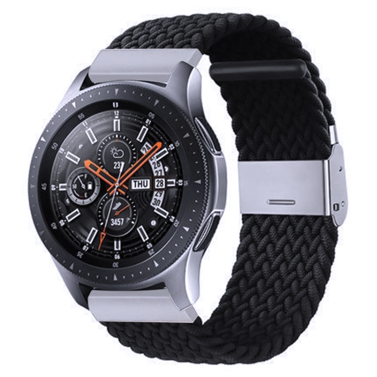Correia trançada de nylon com fivela metálica para Galaxy Watch 4 20mm, 20mm