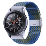 Correia trançada de nylon com fivela metálica para Galaxy Watch 4 20mm, 20mm
