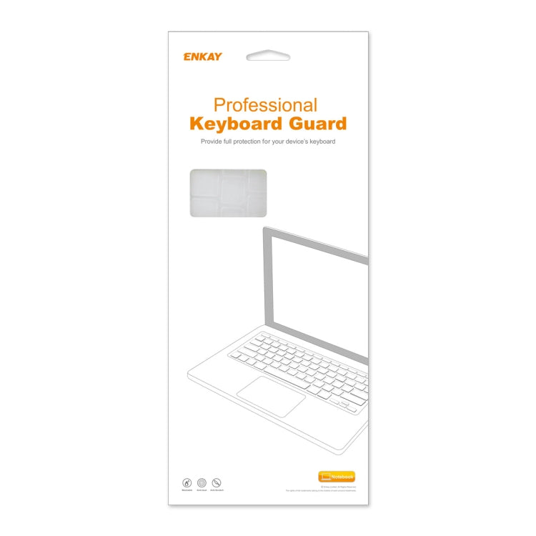 ENKAY Filme Protetor Ultraleve e Macio de Teclado TPU para Portátil MacBook Air 13,6 2022/2024 A2681 (M2) / A3113 (M3), Versão: Versão EUA, Versão EUA, Versão UE