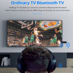 TX35 Transmissor Bluetooth 5.2 One Drag Two Saída dupla USB / AUX