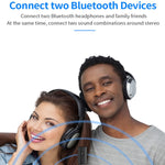 TX35 Transmissor Bluetooth 5.2 One Drag Two Saída dupla USB / AUX