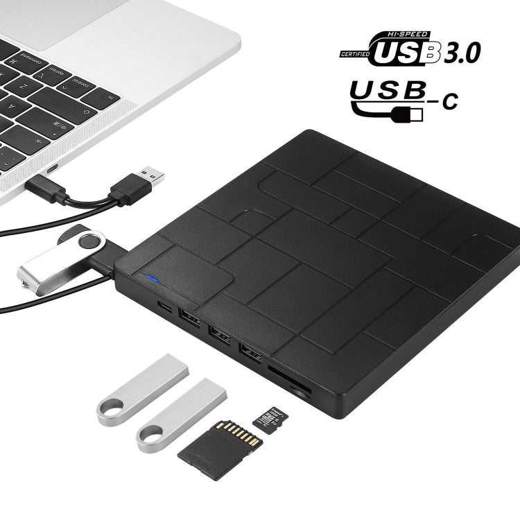 Gravador DVD RW Externo com Unidade Óptica
