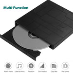 Gravador DVD RW Externo com Unidade Óptica