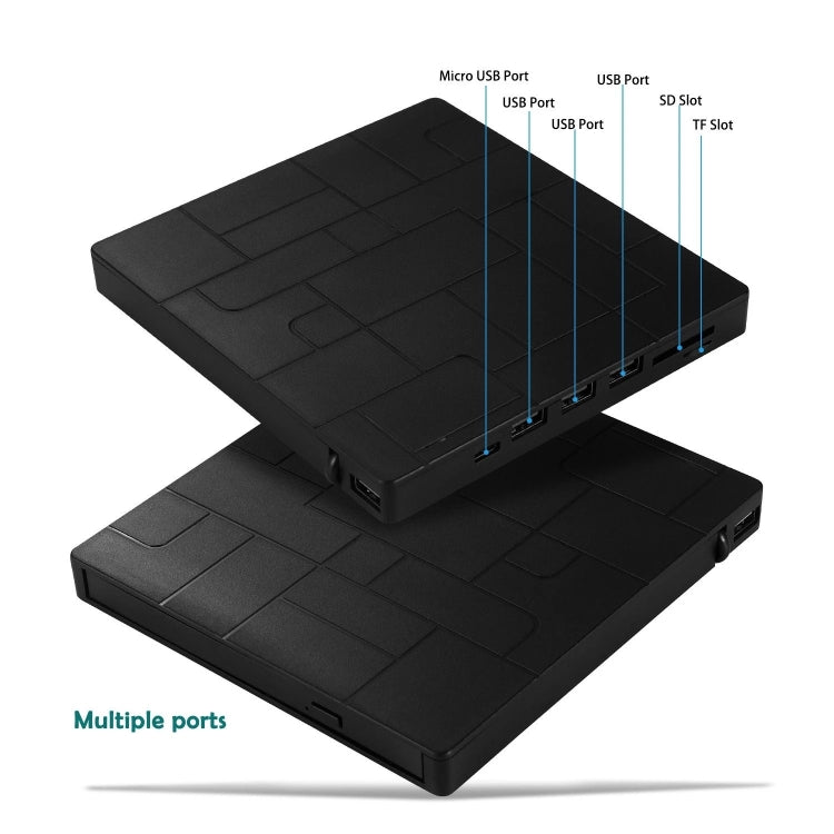 Gravador DVD RW Externo com Unidade Óptica