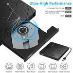 Leitor Óptico Externo USB 3.0 Portátil DVD RW