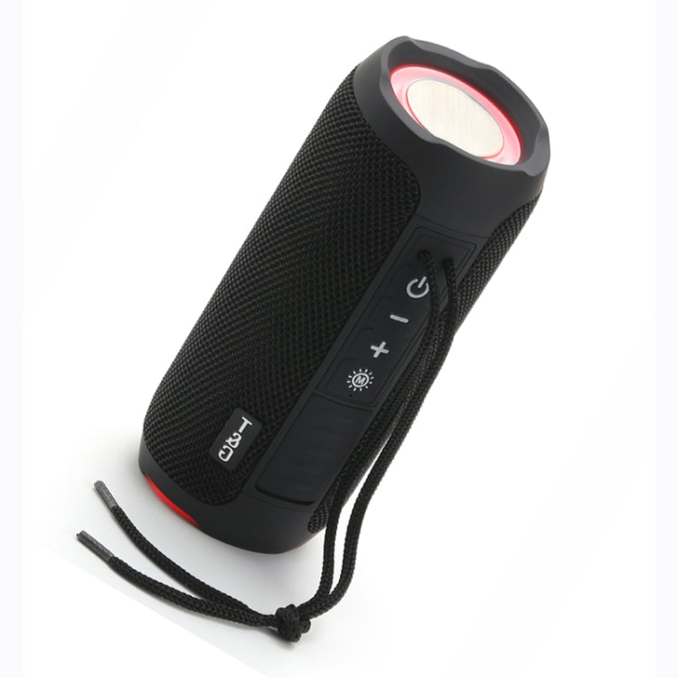 T&G TG227 Altifalante de Música Bluetooth Portátil para Exterior à Prova de Água com LED Suporta FM / TF / USB