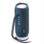 T&G TG227 Altifalante de Música Bluetooth Portátil para Exterior à Prova de Água com LED Suporta FM / TF / USB