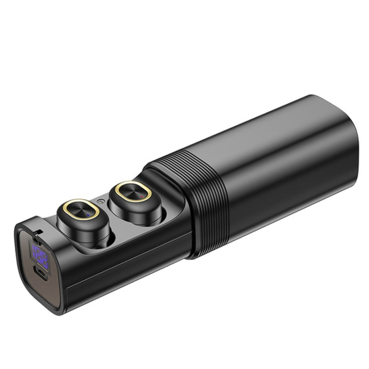 Auriculares Bluetooth T&G TG909 TWS Mini In-ear Estéreo de Canal Duplo com Ecrã LED