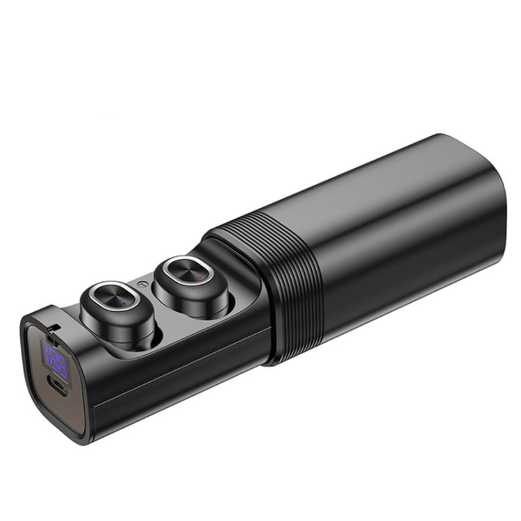Auriculares Bluetooth T&G TG909 TWS Mini In-ear Estéreo de Canal Duplo com Ecrã LED