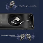 Auriculares Bluetooth T&G TG909 TWS Mini In-ear Estéreo de Canal Duplo com Ecrã LED