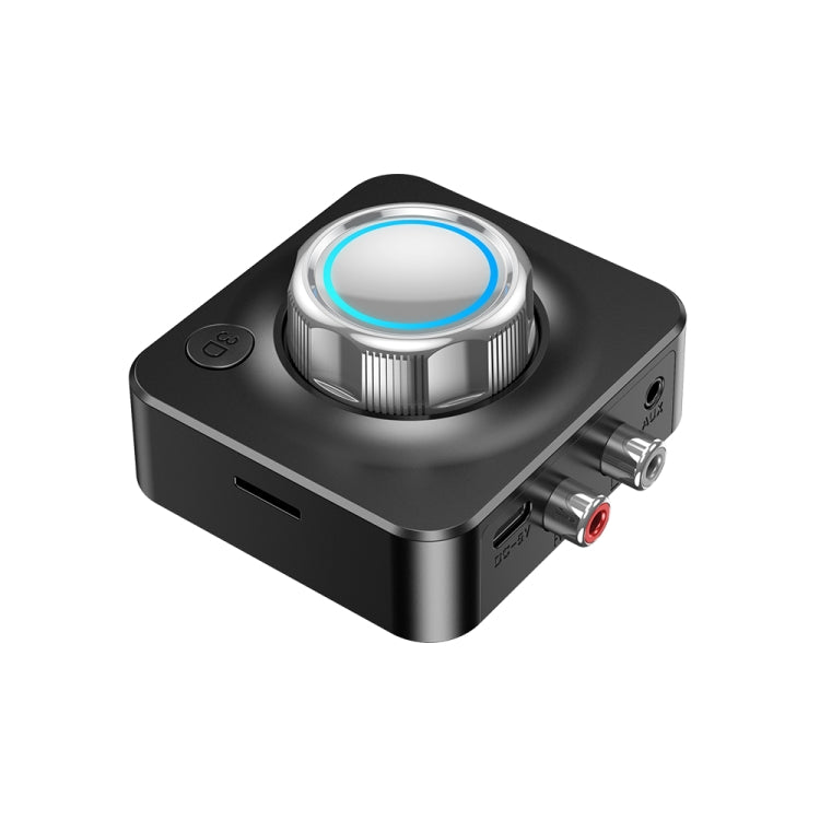Receptor Bluetooth 5.0 C39 Conversor de Áudio Sem Fios RCA para 3.5mm Suporta Cartão TF, C39