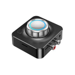 Receptor Bluetooth 5.0 C39 Conversor de Áudio Sem Fios RCA para 3.5mm Suporta Cartão TF, C39