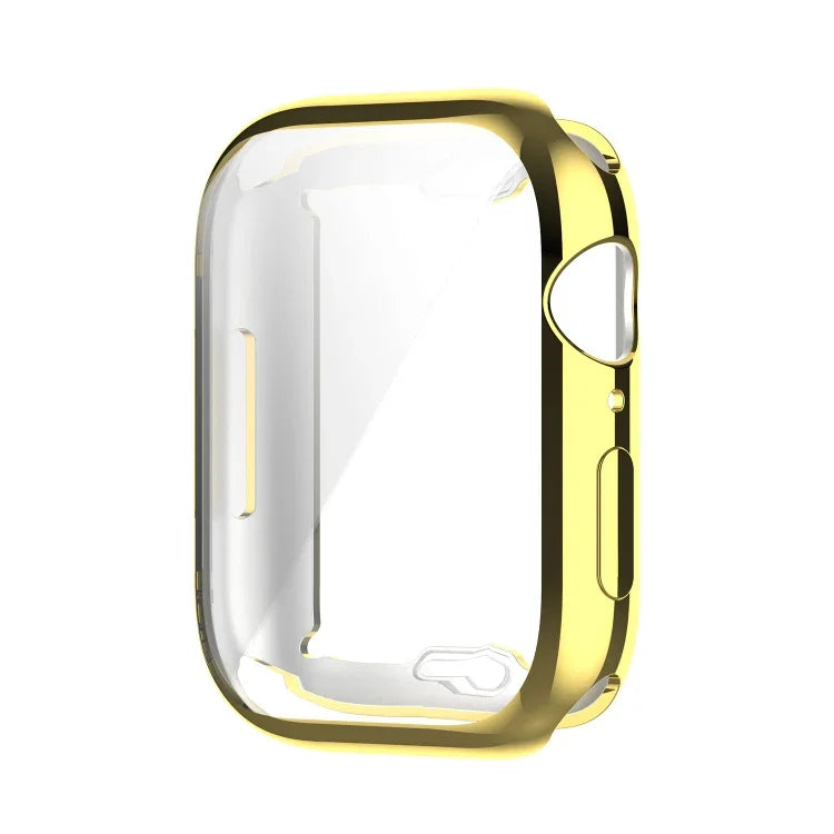 Capa Protetora Completa TPU Antichoque com Filme Protetor, Para Apple Watch Series 9 / 8 / 7 45mm, Para Apple Watch Series 9 / 8 / 7 41mm