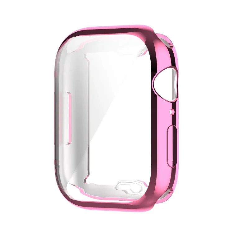 Capa Protetora Completa TPU Antichoque com Filme Protetor, Para Apple Watch Series 9 / 8 / 7 45mm, Para Apple Watch Series 9 / 8 / 7 41mm