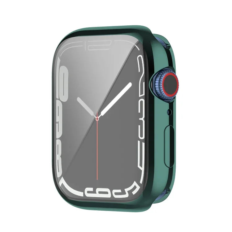 Capa Protetora Completa TPU Antichoque com Filme Protetor, Para Apple Watch Series 9 / 8 / 7 45mm, Para Apple Watch Series 9 / 8 / 7 41mm