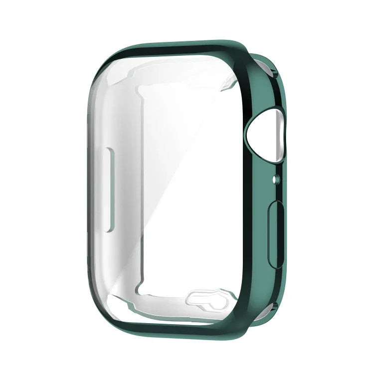 Capa Protetora Completa TPU Antichoque com Filme Protetor, Para Apple Watch Series 9 / 8 / 7 45mm, Para Apple Watch Series 9 / 8 / 7 41mm