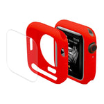 ENKAY Hat-Prince Estojo Protetor TPU + Filme Protetor de Ecrã PET de Cobertura Total para Apple Watch Series 7 41mm
