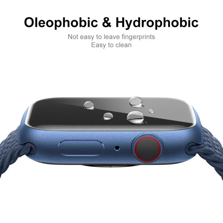 ENKAY Hat-Prince Estojo Protetor TPU + Filme Protetor de Ecrã PET de Cobertura Total para Apple Watch Series 7 41mm