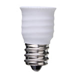 10 PCS E12 To E14 Socket Changer LED Light Lamp Adapter, Black, White