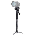 Tripé Monopé YUNTENG VCT-288 com Cabeça de Arrasto Fluido, VCT-288