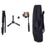 Tripé Monopé YUNTENG VCT-288 com Cabeça de Arrasto Fluido, VCT-288
