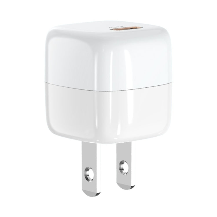 Carregador Rápido Mini ENKAY APQ-011 PD 20W USB-C / Tipo-C, Ficha EUA