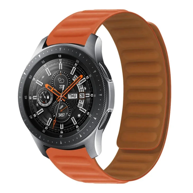 Pulseira de Relógio Magnética em Silicone para Samsung Galaxy Gear S3, Para Samsung Galaxy Gear S3