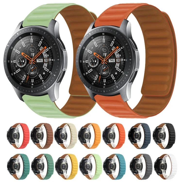 Correia de Relógio Magnética em Silicone para Samsung Galaxy Gear 2 R380, Para Samsung Galaxy Gear 2 R380