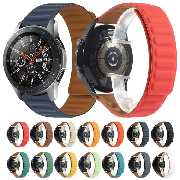 Correia de Relógio Magnética em Silicone para Samsung Galaxy Gear 2 Neo R381, Para Samsung Galaxy Gear 2 Neo R381