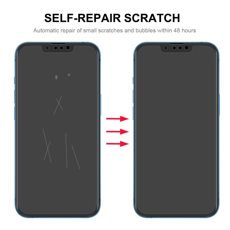 2 Películas Hidrogel ENKAY de Colagem Total e à Prova de Explosão para iPhone 13 / 13 Pro (2 Unidades)