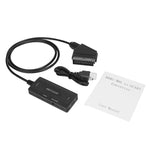Conversor de Áudio e Vídeo HDMI para SCART 1080P, HDMI para SCART