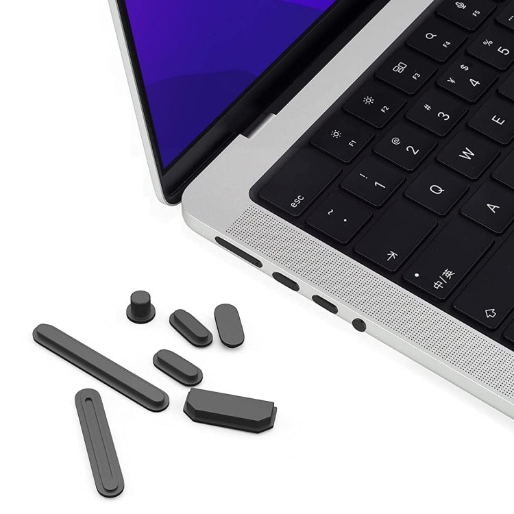 ENKAY Tampas Anti-poeira de Silicone Hat-Prince para MacBook Air 13,6 2022/2024 A2681 (M2) / A3113 (M3)