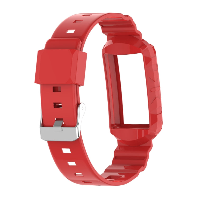 Silicone One Body Armor Watch Strap, For Fitbit Charge 5, For Fitbit Charge 4, For Fitbit Charge 4 SE, For Fitbit Charge 3 SE, For Fitbit Charge 3