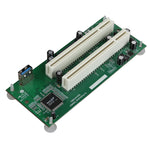 Placa Adaptadora PCIe para Dupla Slot PCI Cartão de Expansão USB 3.0