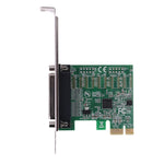 Placa Riser PCI-E Porta Paralela DB25 25 pinos Impressora LPT para Cartões PCI-E Express Conversor Adaptador AX99100