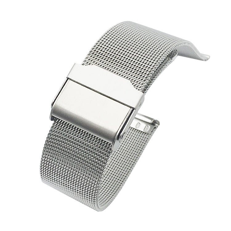 Stainless Steel Milan Double Insurance Buckle Watch Strap, For Huawei Watch GT 3 42mm, For Huawei Watch GT 2 42mm, For Huawei Watch 2, For Huawei Honor Watch ES