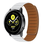 Correia magnética de silicone, para Samsung Galaxy Watch 3 41MM R850, para Samsung Galaxy Gear Sport, para Samsung Galaxy Watch Active