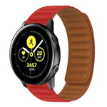 Correia magnética de silicone, para Samsung Galaxy Watch 3 41MM R850, para Samsung Galaxy Gear Sport, para Samsung Galaxy Watch Active