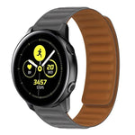 Correia magnética de silicone, para Samsung Galaxy Watch 3 41MM R850, para Samsung Galaxy Gear Sport, para Samsung Galaxy Watch Active