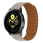 Correia magnética de silicone, para Samsung Galaxy Watch 3 41MM R850, para Samsung Galaxy Gear Sport, para Samsung Galaxy Watch Active
