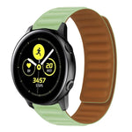 Correia magnética de silicone, para Samsung Galaxy Watch 3 41MM R850, para Samsung Galaxy Gear Sport, para Samsung Galaxy Watch Active