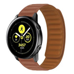 Correia magnética de silicone, para Samsung Galaxy Watch 3 41MM R850, para Samsung Galaxy Gear Sport, para Samsung Galaxy Watch Active