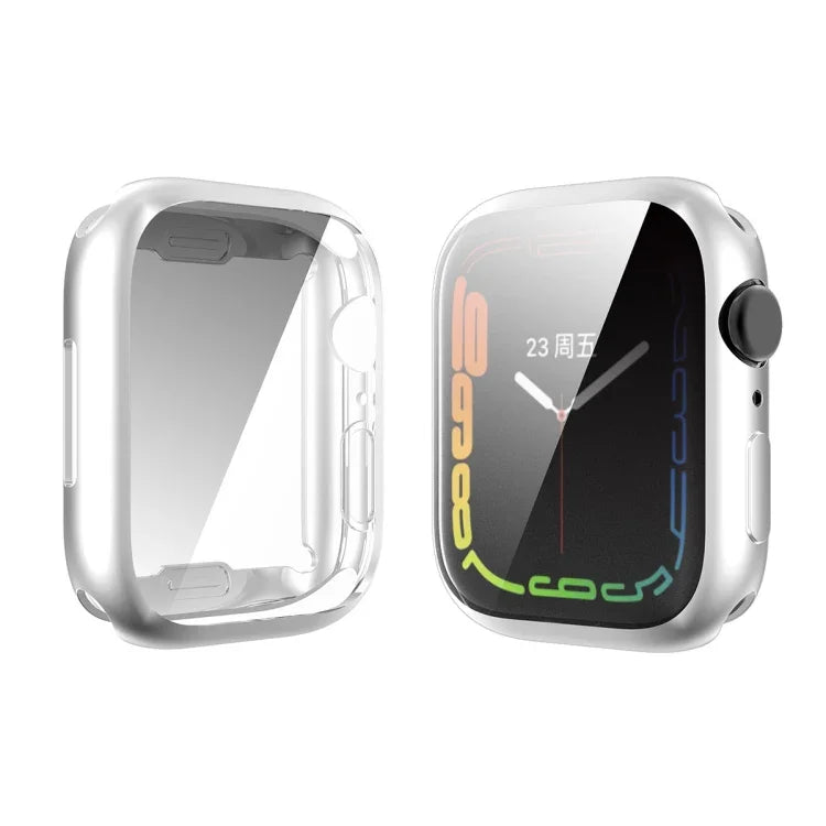 ENKAY Hat-Prince Electroplated TPU Case, For Apple Watch Series 9 / 8 / 7 41mm, For Apple Watch Series 9 / 8 / 7 45mm