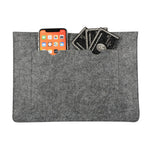 Bolsa de forro em feltro para computador, capa protetora para portátil, para 12 polegadas, para 13 polegadas, para 15 polegadas