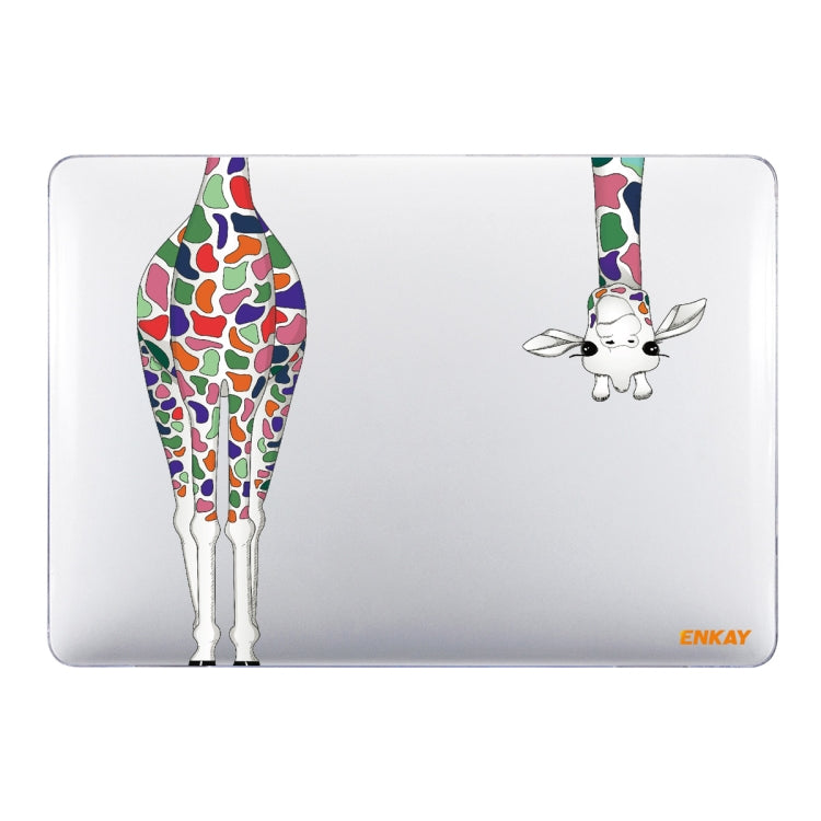 ENKAY Capa Protetora Cristal com Padrão da Série Floresta Hat-Prince para Portátil MacBook Pro 13,3 polegadas A1706 / A1708 / A1989 / A2159, Para MacBook Pro 13,3 polegadas A1706 / A1708 / A1989 / A2159
