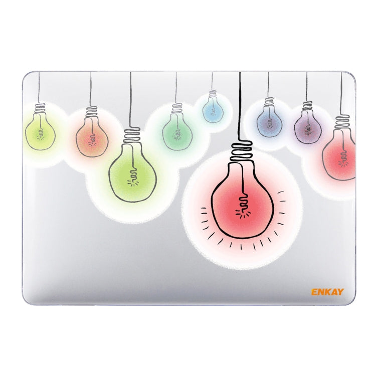 ENKAY Capa Protetora Cristal com Padrão da Série Floresta Hat-Prince para Portátil MacBook Pro 13,3 polegadas A1706 / A1708 / A1989 / A2159, Para MacBook Pro 13,3 polegadas A1706 / A1708 / A1989 / A2159