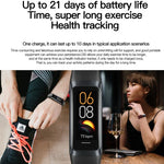 Pulseira Fitness Inteligente C60 IP67 à Prova de Água com Ecrã de 1,1 polegadas