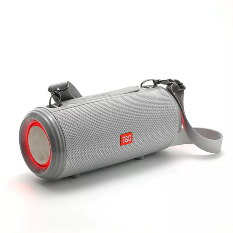 T&G TG537 Altifalante Bluetooth Portátil à Prova de Água com Luz RGB Suporta FM / Cartão TF