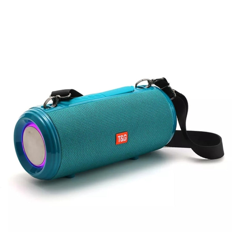 T&G TG537 Altifalante Bluetooth Portátil à Prova de Água com Luz RGB Suporta FM / Cartão TF